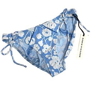 Robin Piccone Sadie Floral Sky Blue Bikini Bottom